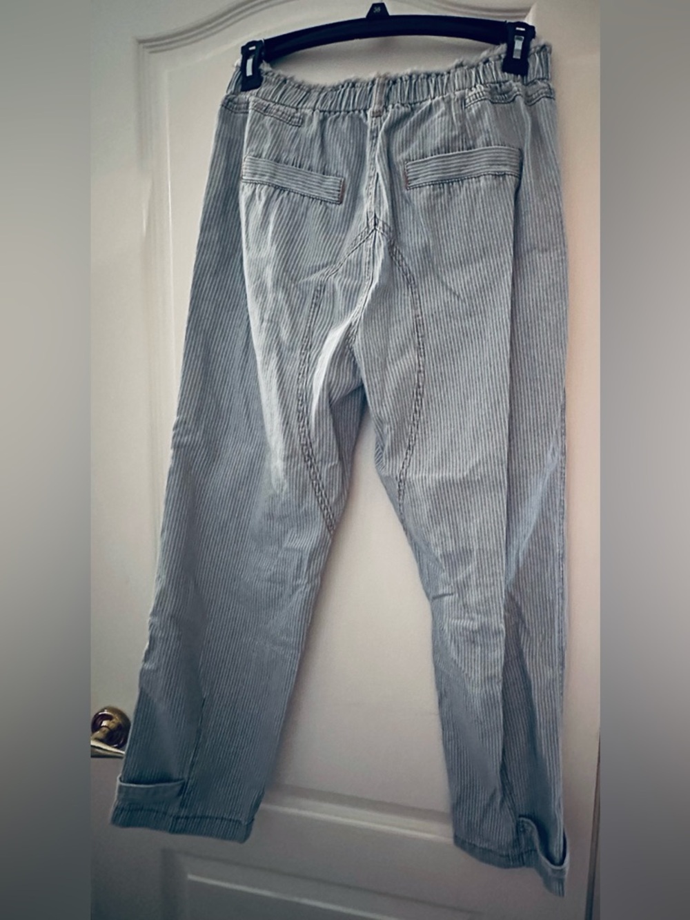 POL Blue and Cream Women Jeans - Picture 3 of 5